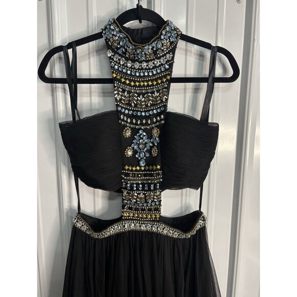 Sherri Hill Formal Beaded Dress Size 8 - Picture 2 of 13